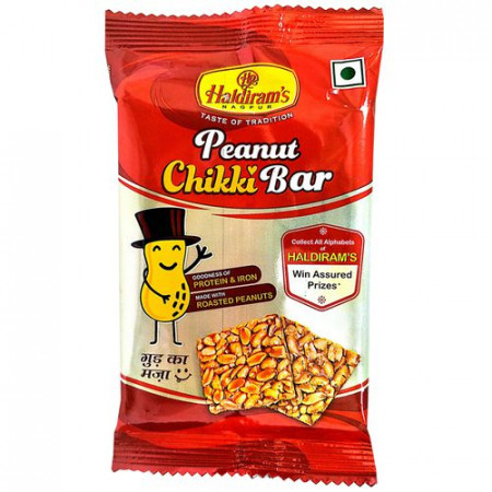 HALDIRAMS NAGPUR PEANUT CHIKKI BAR 45GM